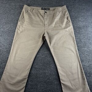 Mens Buffalo By David Bitton Beige Pants Premium Slim Fit 40x32 EUC